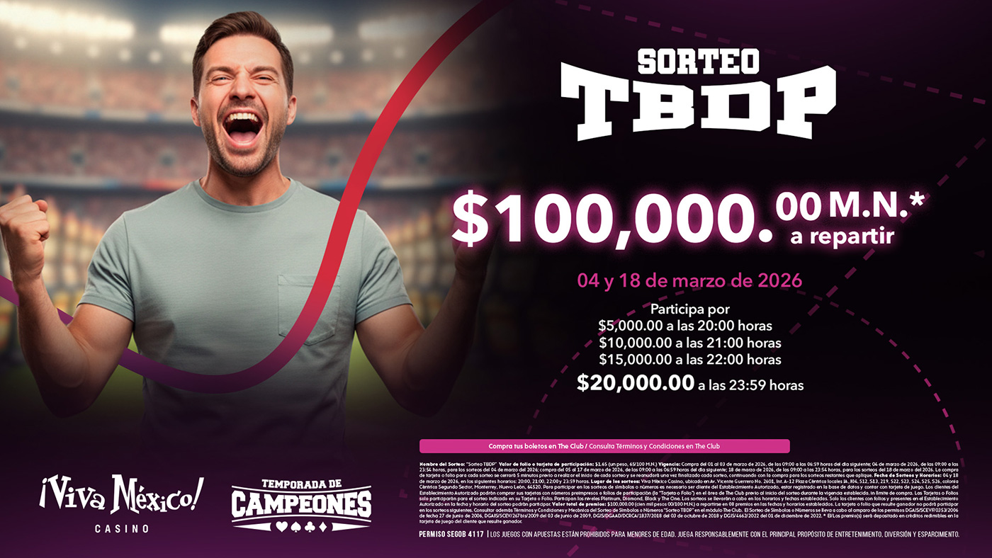 Sorteo TBDP